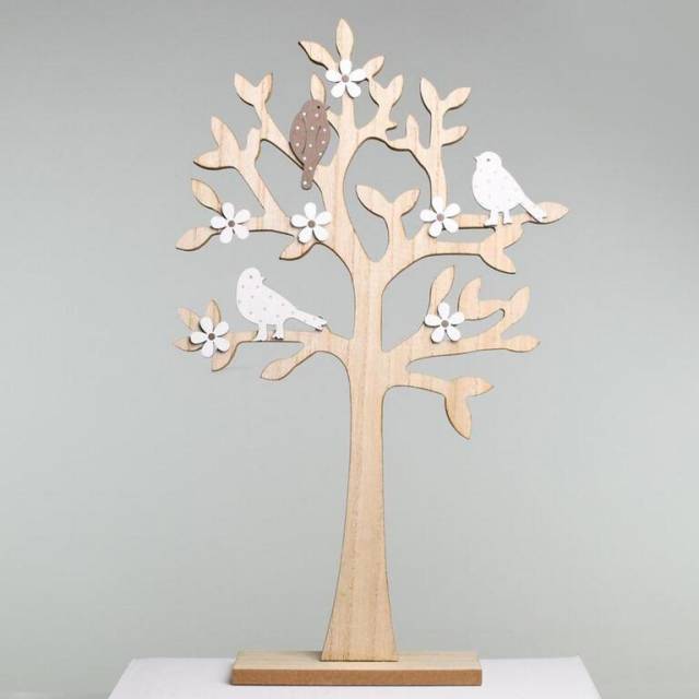 E-shop Kinekus Dekorácia strom na podstavci 24x6x40,5 cm