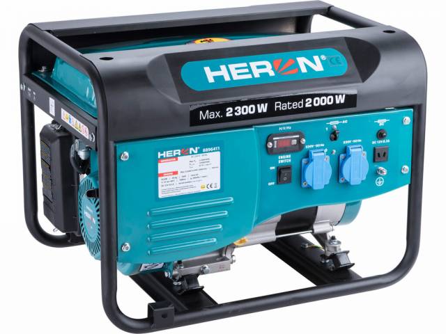E-shop HERON Elektrocentrála rámová benzínová 230V, 2,3kW, 5,5HP