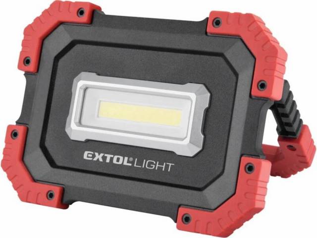E-shop EXTOL LIGHT Svietidlo LED nabijateľné,10W,100lm,3,7V/4,4Ah,