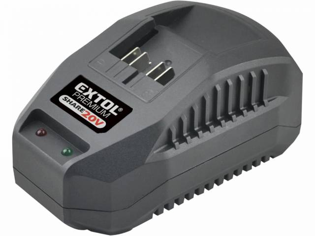EXTOL PREMIUM Nabíjačka AKU bateriek Share 20V / 2,4A