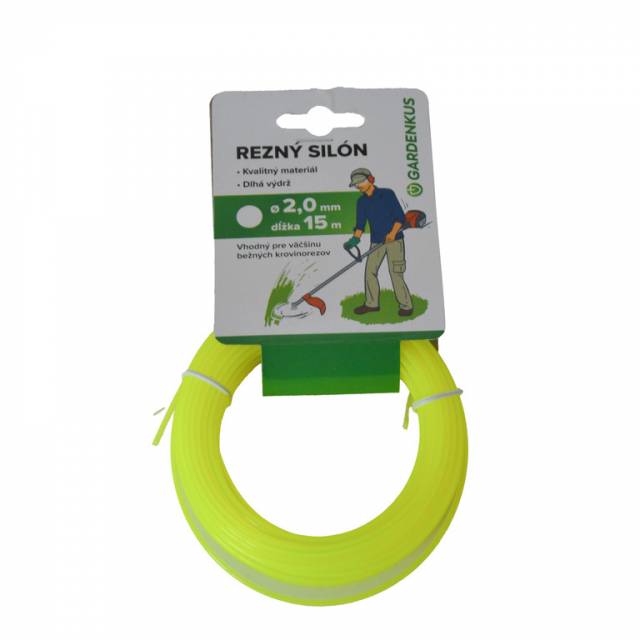 Silón rezný KRUH 2,0 mm/15 m GARDENKUS