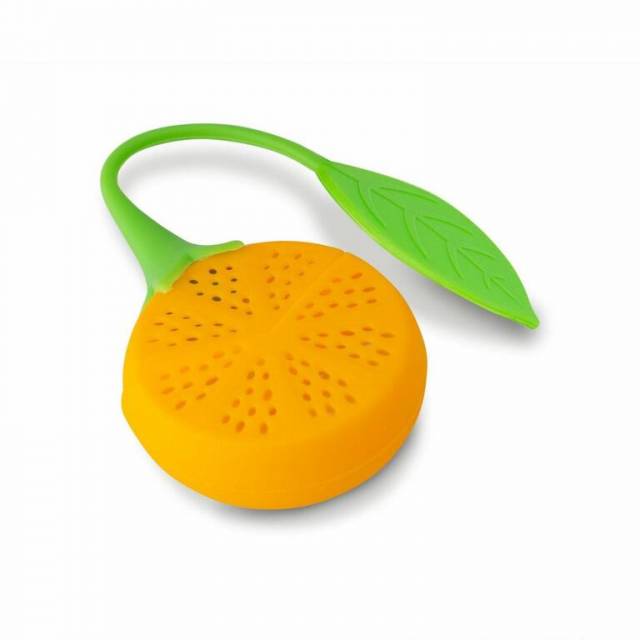 E-shop Kinekus Čajítko farebné silikónové, v tvare ovocia