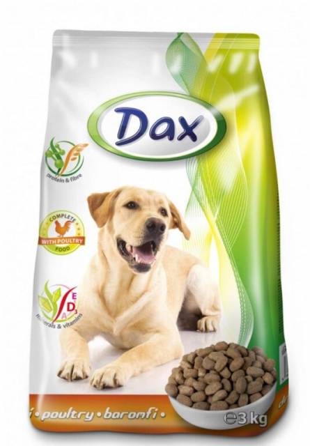E-shop Kinekus Granule, krmivo pre psov DAX 3kg, kuracie