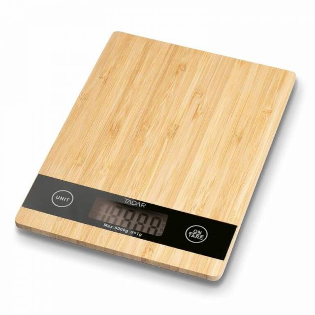 E-shop Kinekus Váha kuchynská digitálna do 5kg bambus