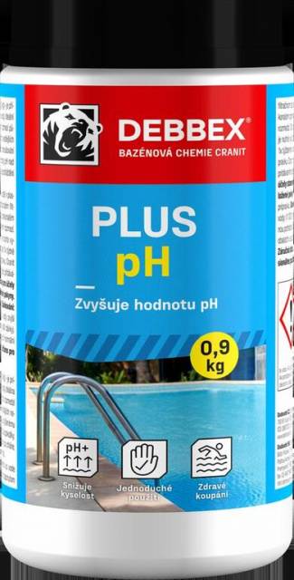 Kinekus Chémia bazénová pH PLUS 0,9kg