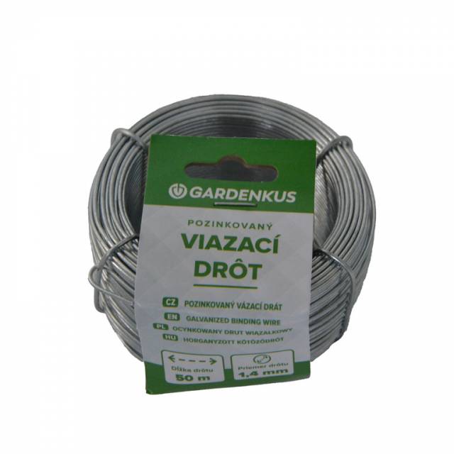 GARDENKUS Drôt napínací ZN 2,0mm x 52m GARDENKUS