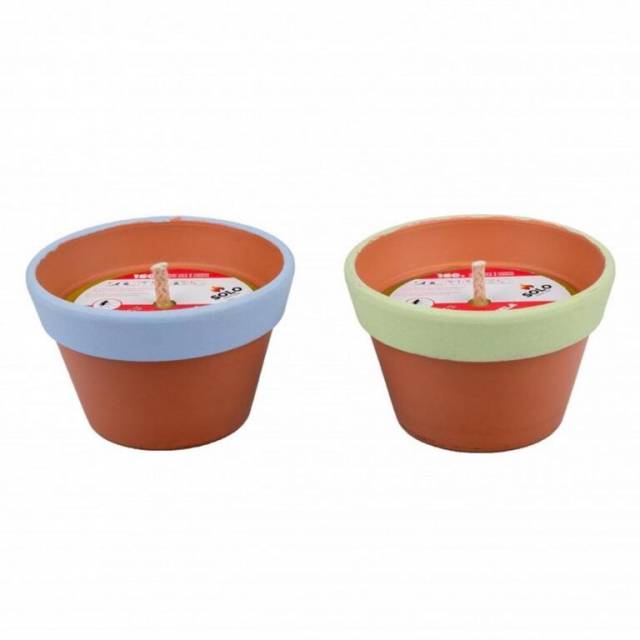 Sviečka záhradná citronela 160g v keramickom obale