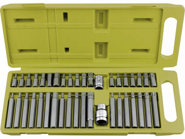 EXTOL CRAFT Bity Cr V 40 dielna sada