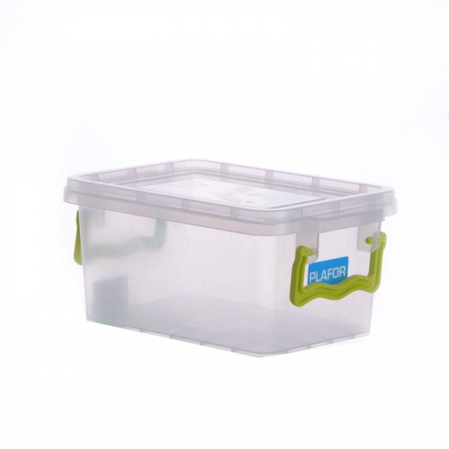 Kinekus Box plastový, transparentný, objem 27l, STRONG