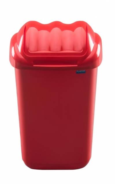 E-shop Kinekus Kôš na odpad preklápací 15 l, plastový, FALA, červený