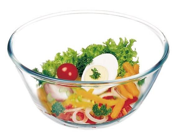 SIMAX Sklenená misa BOWLS, objem 1,3L, priemer 19cm