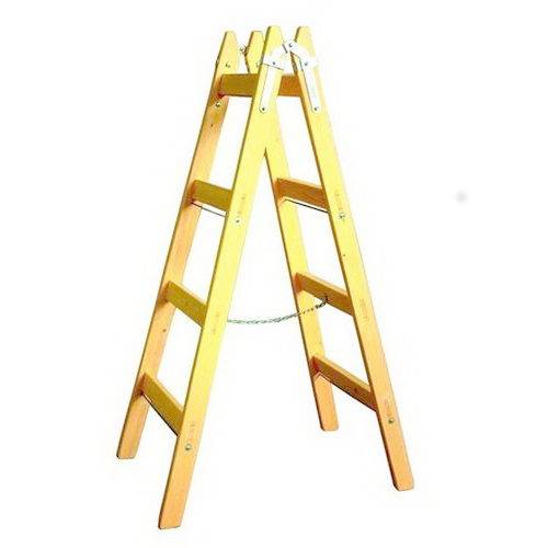 Kinekus Rebrík drevený 1x4, maliarsky