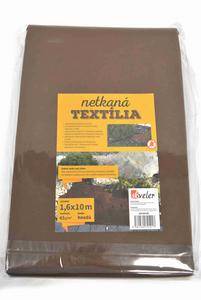 GARDENKUS Textília netkaná, 1,6x10m, 45 g/m², hnedá GARDENKUS