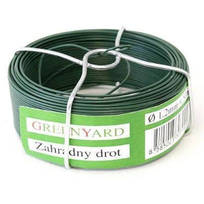 Viazací drôt, poplastovaný, PROKIN 1,6mm, cievka 50m