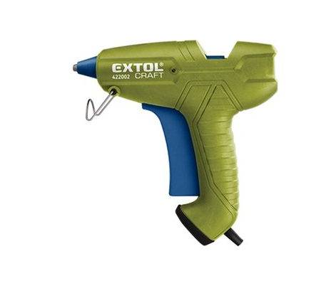 EXTOL CRAFT Lepiaca tavná pištoľ, max. príkon 200 W, pracovný príkon 65 W, tavné tyčinky priemer 11.2 mm 422002