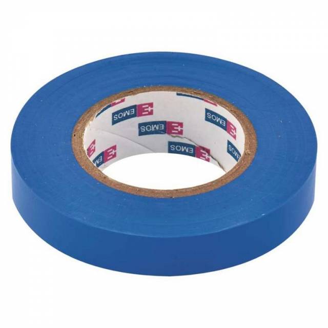Kinekus Paska izolačná PVC 15 mm/10 m, modrá