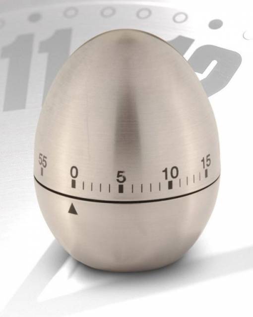 Kinekus Minútky v tvare vajíčka, kovové, priemer 6,5cm