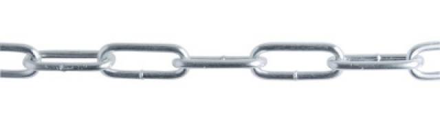 reťaz hospodárska 10x65mm / 10m dlhá D2 DIN 5685 C Zn