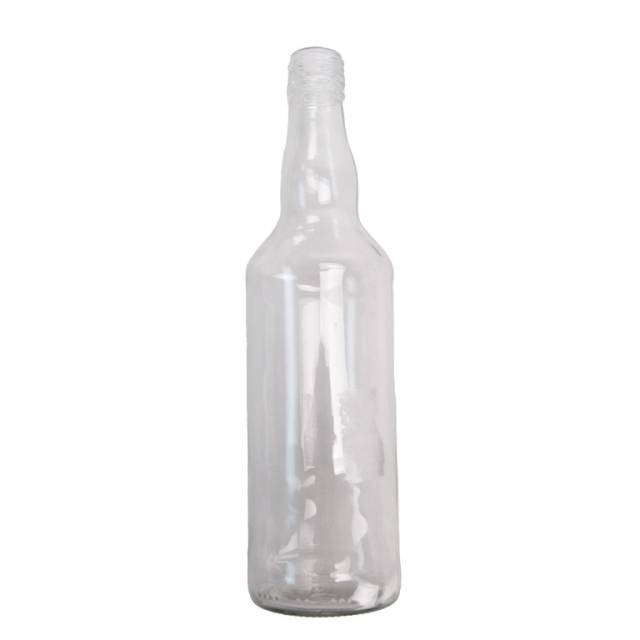 E-shop Kinekus Fľaša na alkohol, sklenená, objem 500ml, SPIRIT, biela