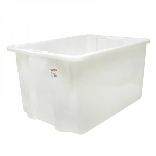 E-shop Kinekus Box prepravný 65l biely plastový