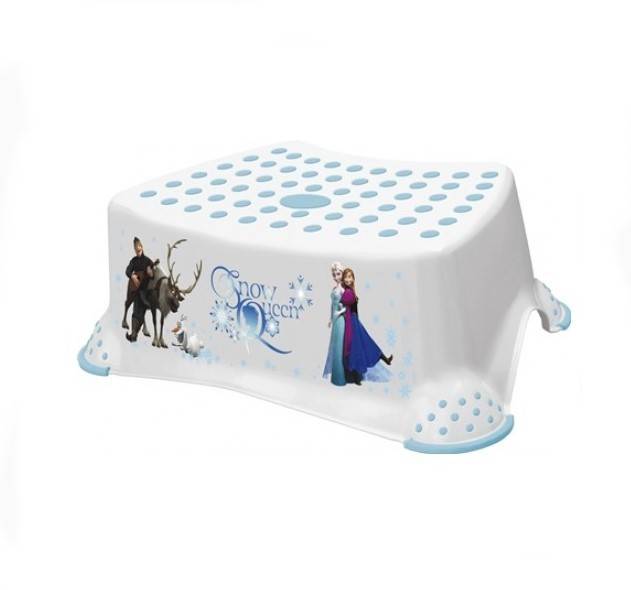 E-shop Keeeper Stupínek k WC/umyvadlu Frozen, bílá