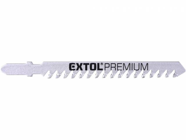 E-shop EXTOL PREMIUM plátky do přímočaré pily s SK zuby 3ks 100x1,5mm