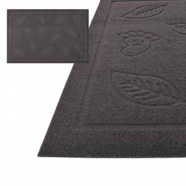 E-shop Kinekus Rohož 40x60 cm guma+textil šedá STEPS bezokrajová