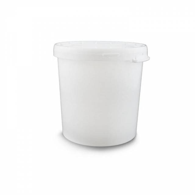 E-shop Kinekus Vedro, nádoba okrúhle biele 32L, s vekom