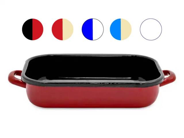 E-shop Kinekus Pekáč jednodielny, smaltovaný, 26 cm, 1,7 l, mix farieb