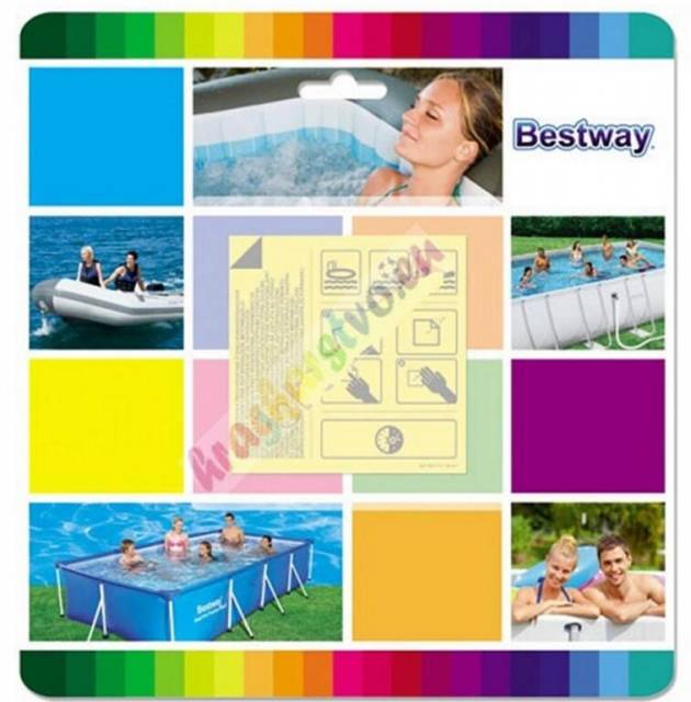 E-shop Bestway Sada na opravu bazéna 65x65mm Bestway 62091