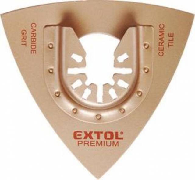 E-shop EXTOL PREMIUM Rašpľa trojuholníková na keramiku 78mm