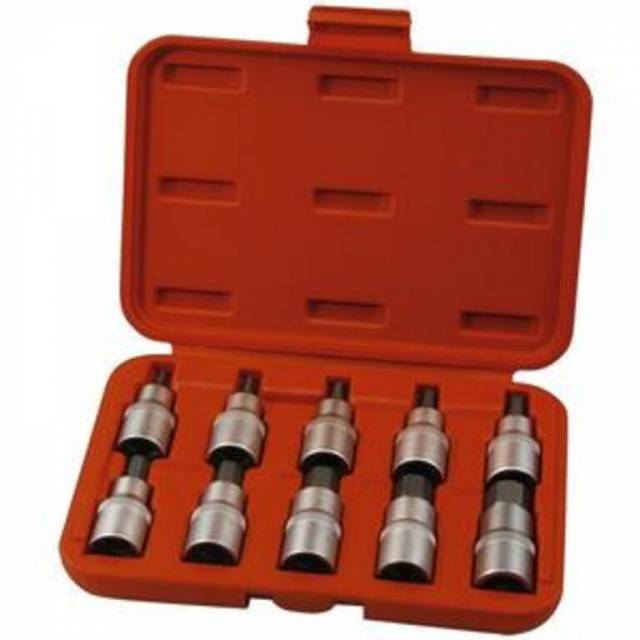 E-shop EXTOL PREMIUM Hlavica nástrčna 1/2" HEX 3-17mm, sada 10ks