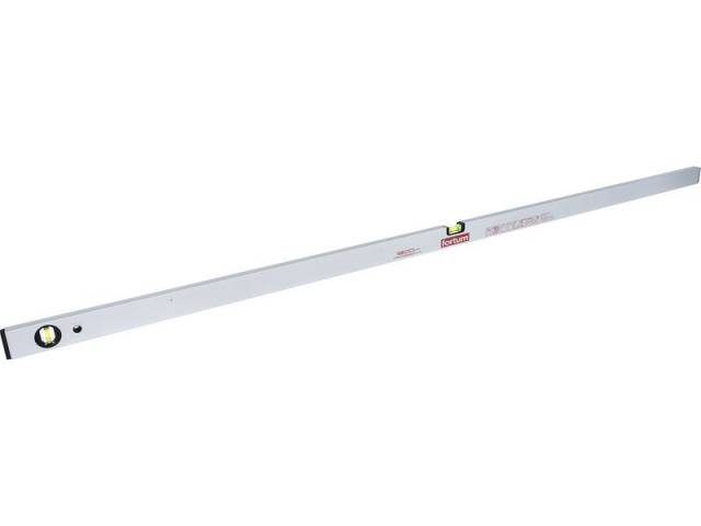 FORTUM Vodováha hliníková 1800mm 2 libely presnosť 0,5mm/1m plast. koncovky