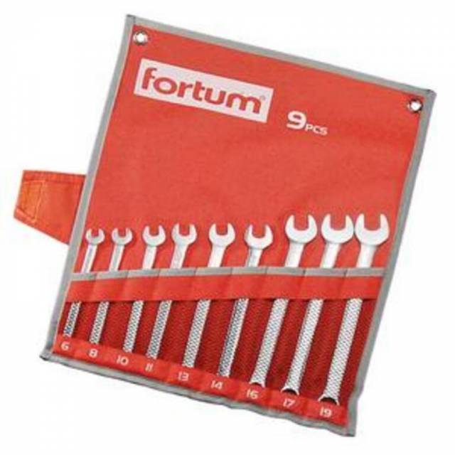 E-shop FORTUM Kľúče očko-vidlicové 9D FORTUM