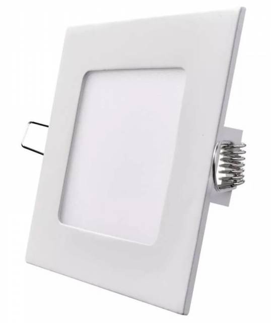 E-shop EMOS LED panel štvorcový vstavaný 6W, biely, 12x12cm, neutrálna biela ZD2122
