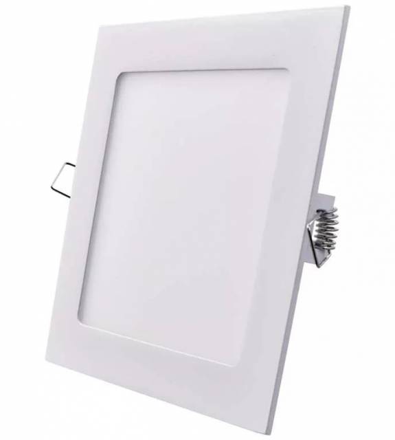 EMOS LED panel štvorcový vstavaný, 12W, biely, 17x17cm, teplá biela ZD2131
