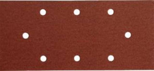 EXTOL PREMIUM Papier brúsny na suchý zips 93x190mm, P100, 10ks, 8 otvorov