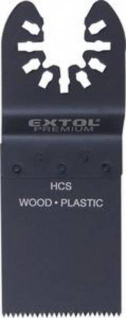 E-shop Extol Premium list pílový zanorovací na drevo a plast 20mm, 2ks, HCS 8803851