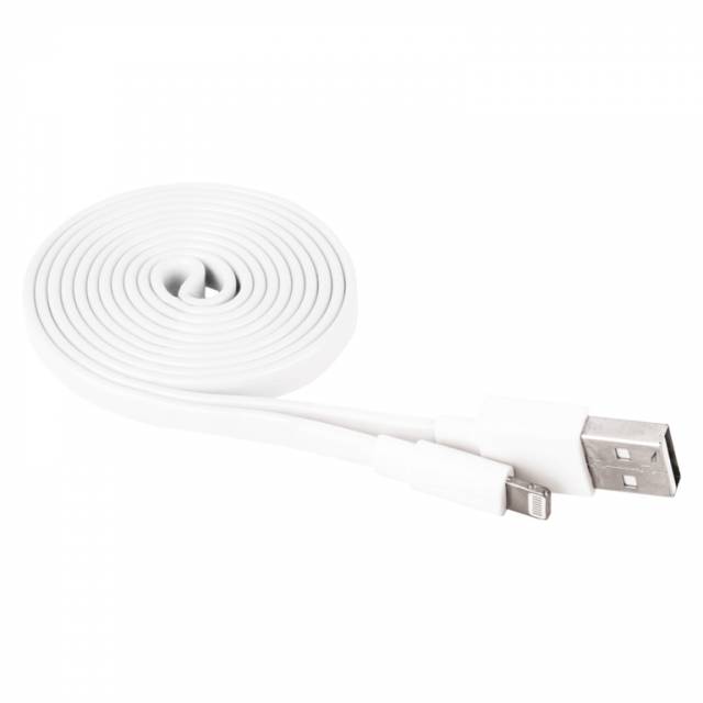 E-shop EMOS USB kábel 2.0 A/M - i16P/M 1m biely