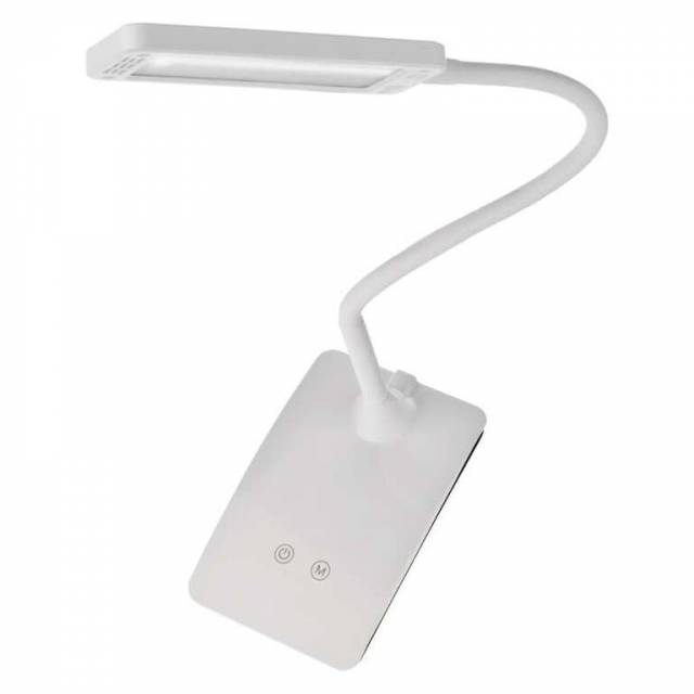 E-shop EMOS Lampa stolná LED EDDY 6W, biela Z7599W