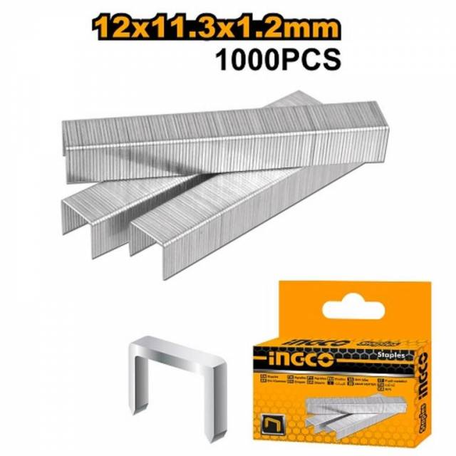 Sponky do zošívačky 11,3 x 1,2 x 12mm 1000ks INGCO