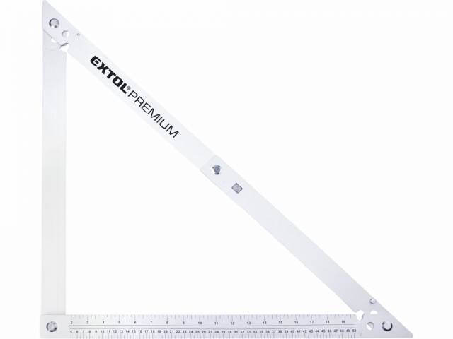 E-shop EXTOL PREMIUM Uholník skladací hliníkový 600mm, 45/90st, nylonové púzdro