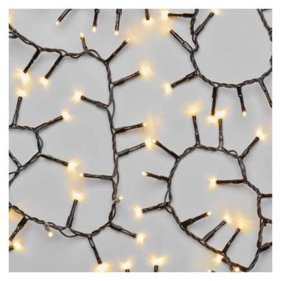 Kinekus Reťaz vianočná 400 LED, teplá biela, 8M, ježko