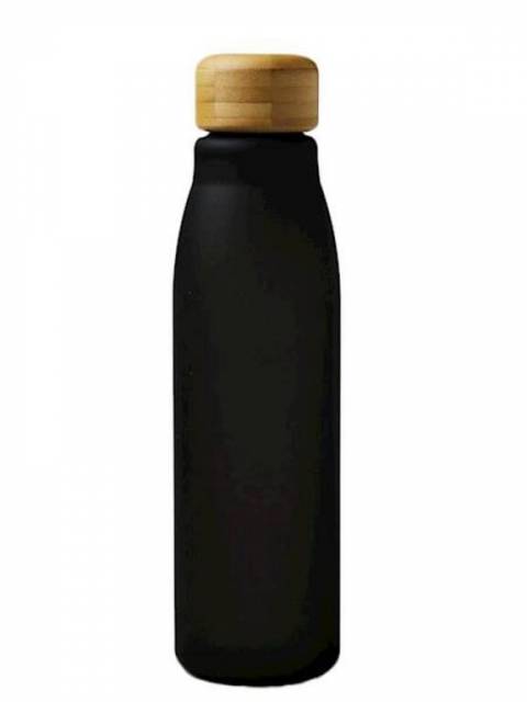 Kinekus Fľaša sklenená s protišmykovou ochranou, 600ml