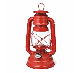 Lampáš kovový červený PARTY 25cm, petrolejový, podla EN 14059