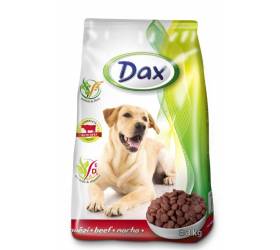 Granule, krmivo pre psov DAX 3kg, hovädzie / 105500004