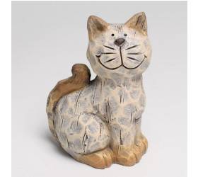Postavička mačka 10x6,5x13 cm keramika