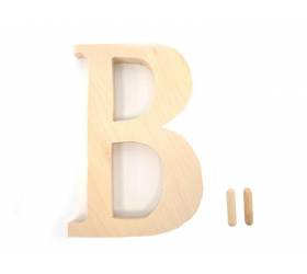 Čislo dom. drevené  pismeno  "B"
