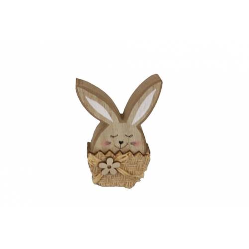 Dekorácia zajac 8,5x13 cm