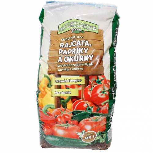 Substrát pre rajčiny a papriky, záhradný, 45l, NATURE GARDEN